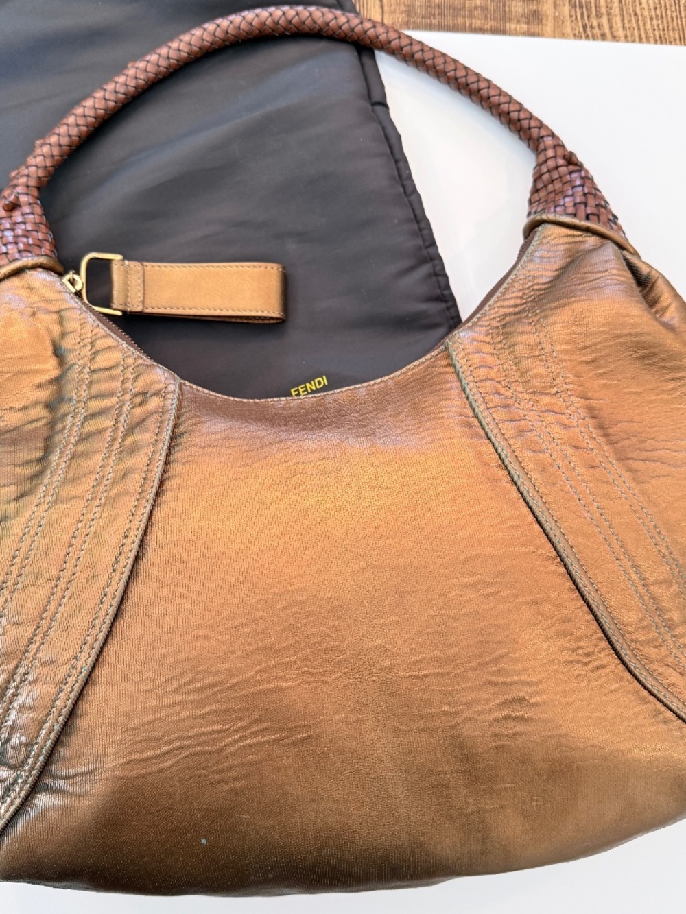 Vintage Fendi Fortuny Hobo